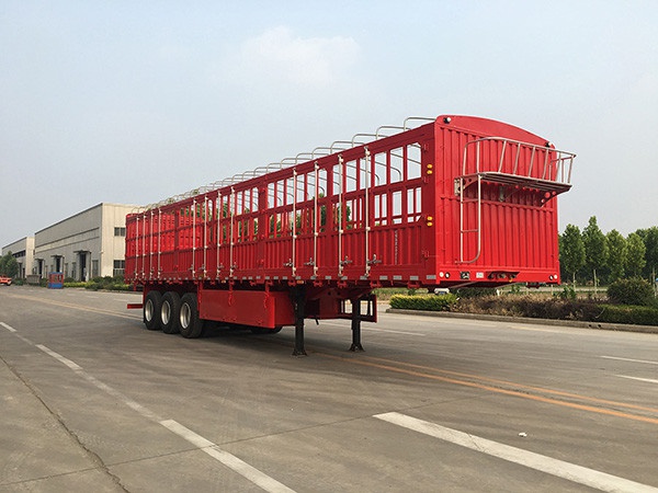 LHL9401CCY type warehouse grid transport semi-trailer